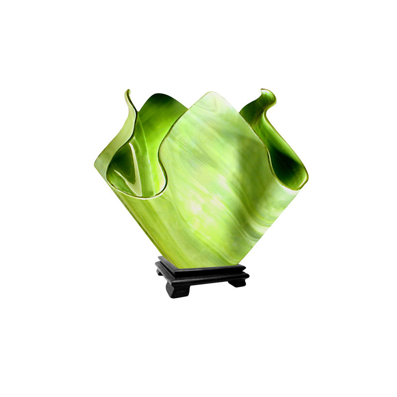 Dale Torchiere Lamp, Grass Green