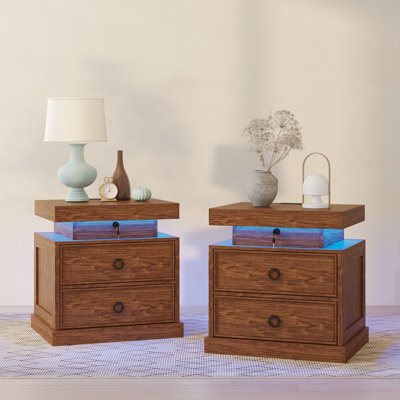 49.8cm W Bedside Table