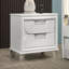 Table de chevet 2 tiroirs Classic Pearl