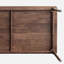 Rectangular solid wood simple dining table
