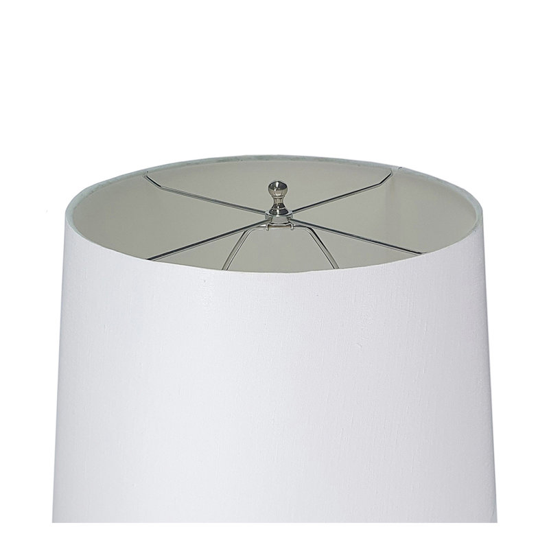 Lampe de table en verre D16x27 "