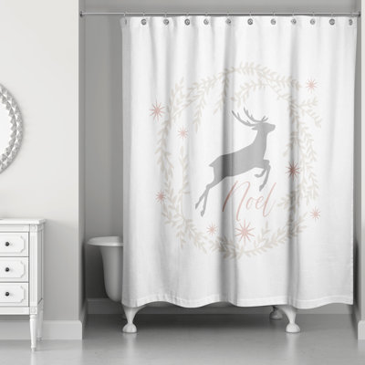 Rideau de douche simple Kir
