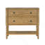 Commode d'appoint 2 tiroirs Naturel Voir ci-dessous-924558458
