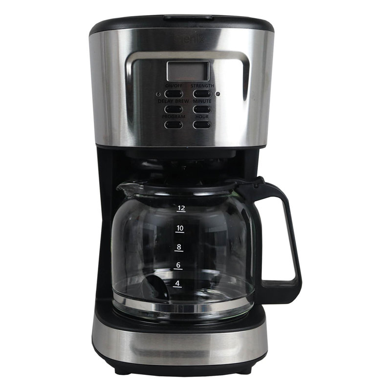 1.5L Digital Coffee Maker Stainless Steel