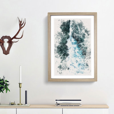 The Middle of the Wave - Picture Frame Graphic Art