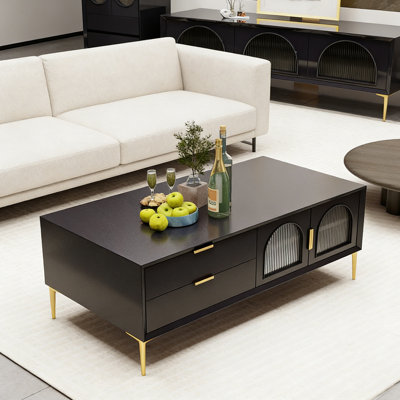 Table basse de salon en bois