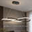 39" Modern LED Pendant Light