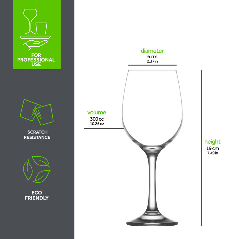 Valencia Wine Glass, 0.32fl oz