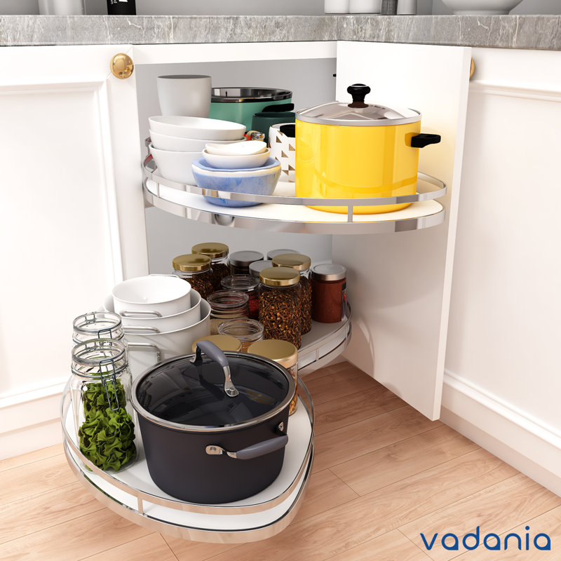 Organisateur d'armoire de cuisine 36 po 2 niveaux