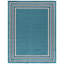 Tapis Brysin 634 en turquoise / ivoire-1026951190