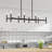 Martella 8 - Light Dimmable Kitchen Island Geometric Chandelier-619972342