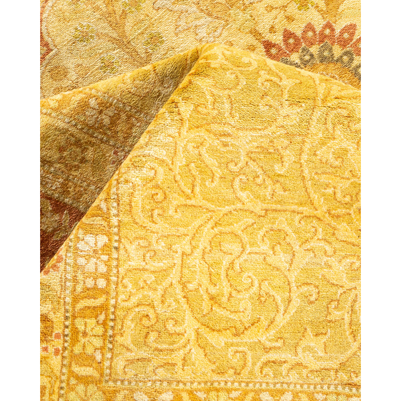 Classic One-of-a-Kind 8' 6" X 10' 9" Hand Knotted Area Rug