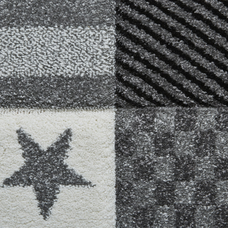 Dake area rug Machine Woven Rectangle Grey, Rectangle 80 x 150cm