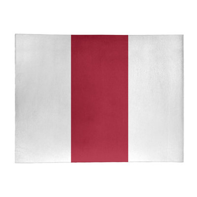 Tapis à rayures de football de couleur rouge houston