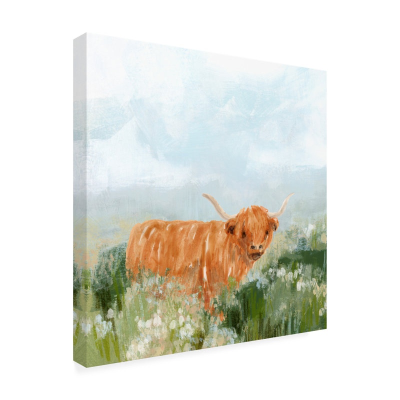 Art mural sur toile Foundry Select June Erica Vess Meadow Friend I, H 18 po x l 18 po