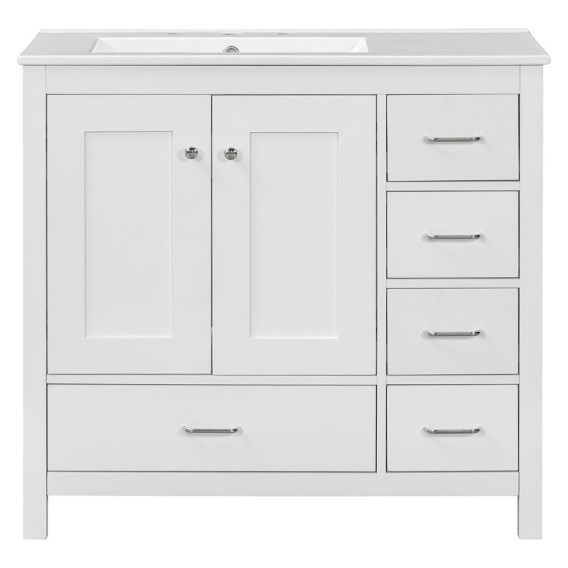 Meuble-lavabo sur pied 36 po