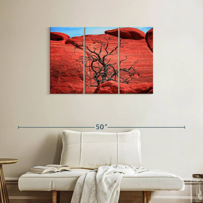 Arbre mort Harnek par Red Rocks, H 24 po x l 38 po
