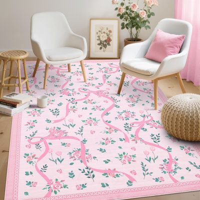 Tapis de salle à manger Bowknot