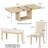 Jeanne Rectangular Dining Set-334160773-334160795