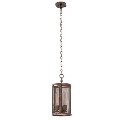Chelsea 3 LT Copper Patina Pendant Kalco