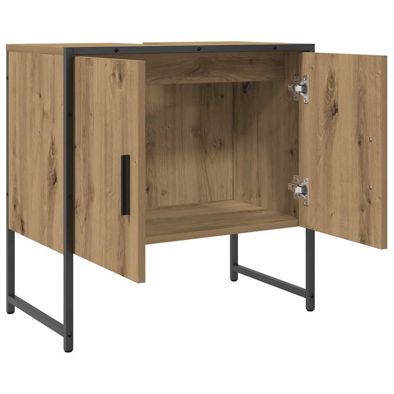 Rexley Single Bathroom Vanity with Basin, Artisan Oak