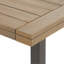 Table de salle à manger d'extérieur en bois d'acacia rustique pour des rassemblements mémorables-844210259
