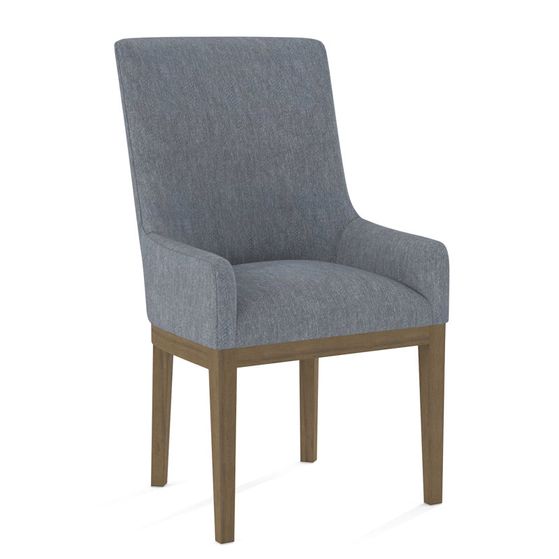 Upholstered Arm Chair, 61704-62, Weathered Gray