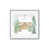 Polished Chrome Single Picture Framed, Solid Wood
