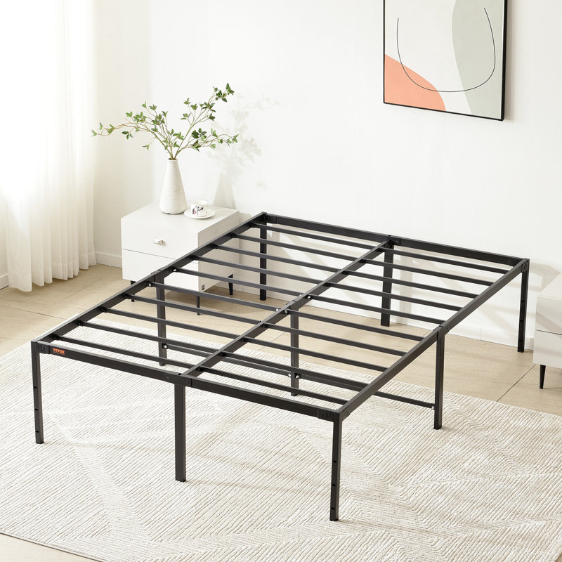 Tesfai 14'' Steel Platform Bed, Full/Double, 18"