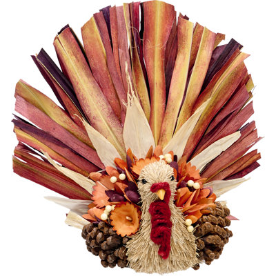 13" Thanksgiving Turkey Tabletop Centerpiece