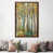 Classic Brown Wood Framed Canvas