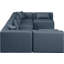Canapé modulaire en similicuir 6 pièces Houswerth-94884340
