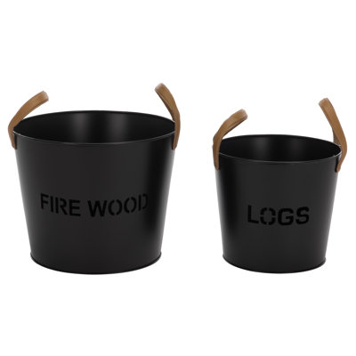 Tara Firewood Bucket Set