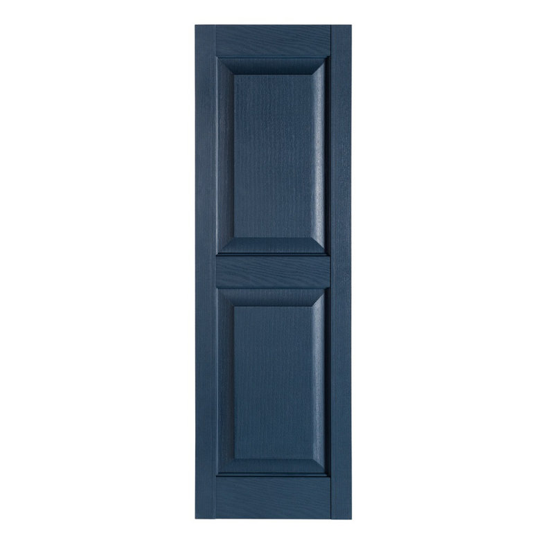 Premier Raised Panel Shutters, Bedford Blue, 59"