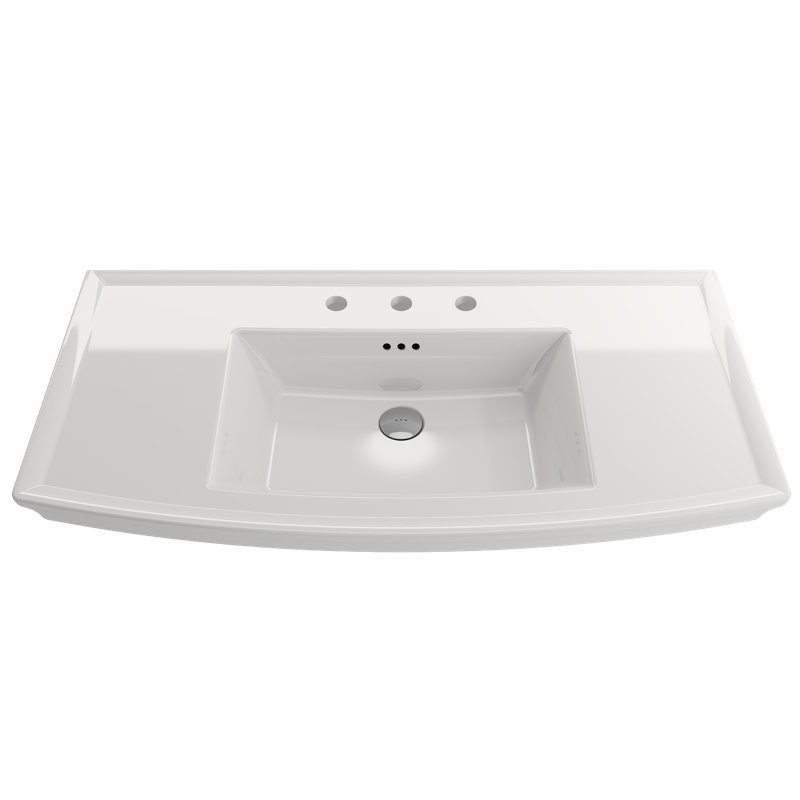 Lavita 39.57'' L Bathroom Sink, White