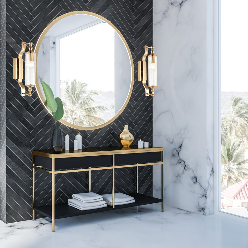 Karmen Armed Sconce, Gold
