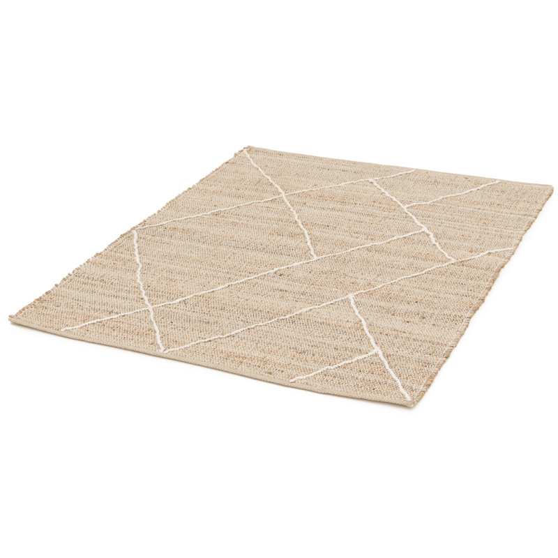 Sasakwa Geometric Area Rug, Rectangle 120 x 160 cm