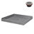 Streamline 36 in. x 36 in. Corner Acrylic Shower Base in Matte Grey with Center Drain, Drain Included-118934367