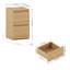 29.5 cm W Bedside Table-1706175786