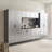 Astro Series 32 In. W X 28 In. H X 20 In. D Metal Wall Mounted Base Door Storage Cabinet