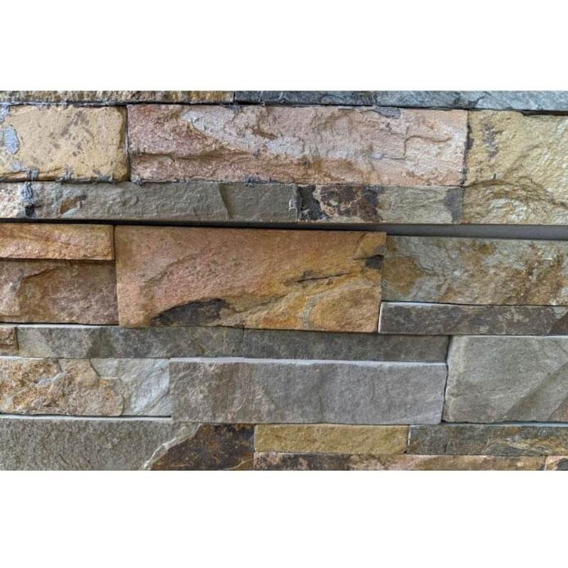Rustic Stacked Stone Panel, Rustic