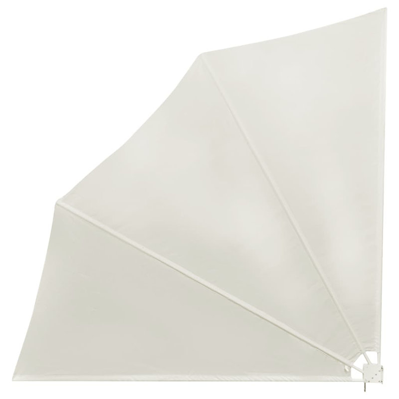Dakota Fields 140cm W x 140cm D Polyester Cover Retractable, Beige