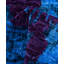 Overdyed Hand-Knotted Wool Modern-Contemporary Blue Runner 2' 7" x 8' 6"