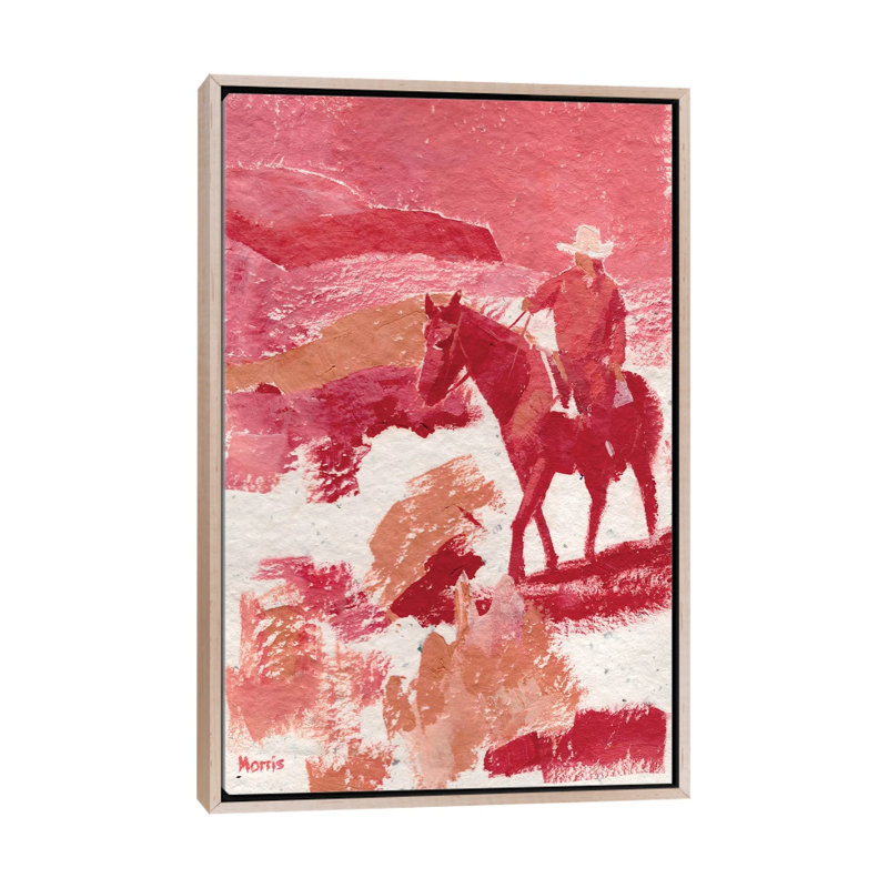 Print, 66.04 cm H x 45.72 cm W x 4.445 cm D, Natural Wood
