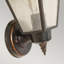Eloy Bronze Seeded Glass Outdoor Wall Lantern