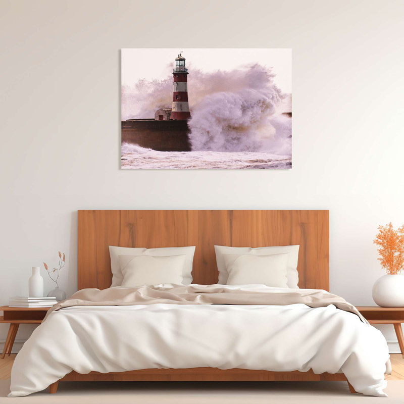 Pangea Images - Wrapped Canvas Print, 40cm H x 60cm W, Grey/Beige/Pink