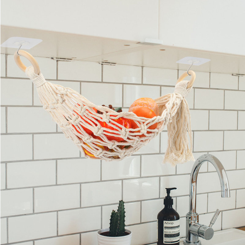 Rangement pour hamac à fruits suspendu