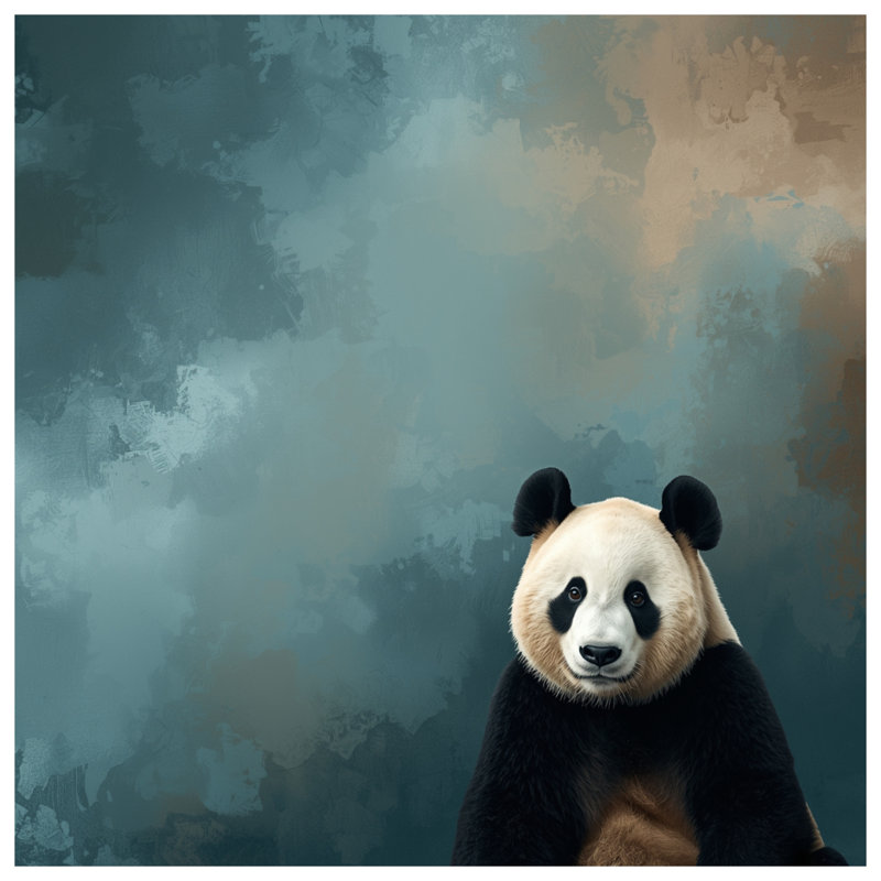 Rideaux de douche Panda, 70in W x 72in H