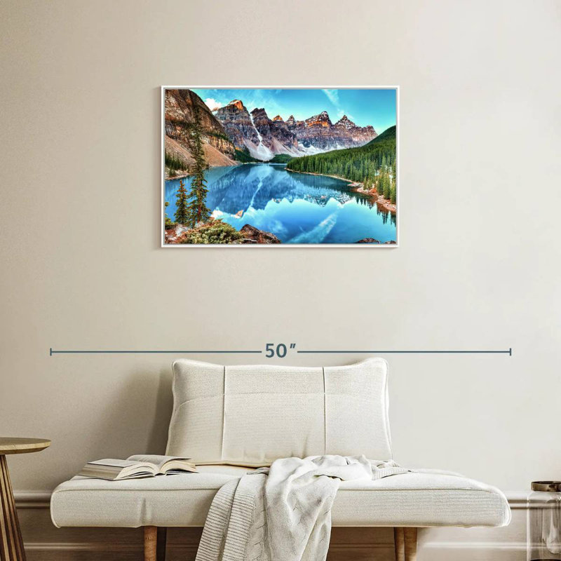 Parc national, Cadre flottant blanc, 31 po x 21 po