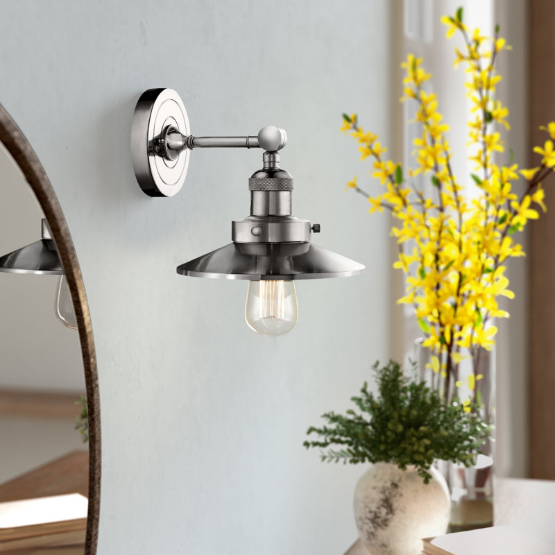 Clintonpark Barn Light, Polished Nickel